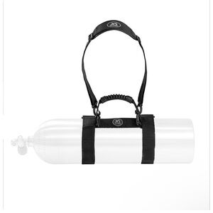 Deluxe Tank Carrier with Shoulder Strap Black NWT